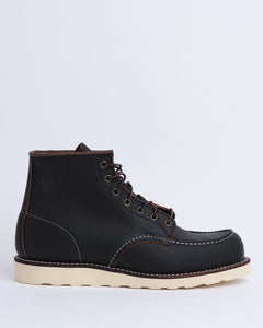 8849 Moc Toe Black Prairie Leather from Red Wing Shoes - photo №1. New Footwear at meadowweb.com