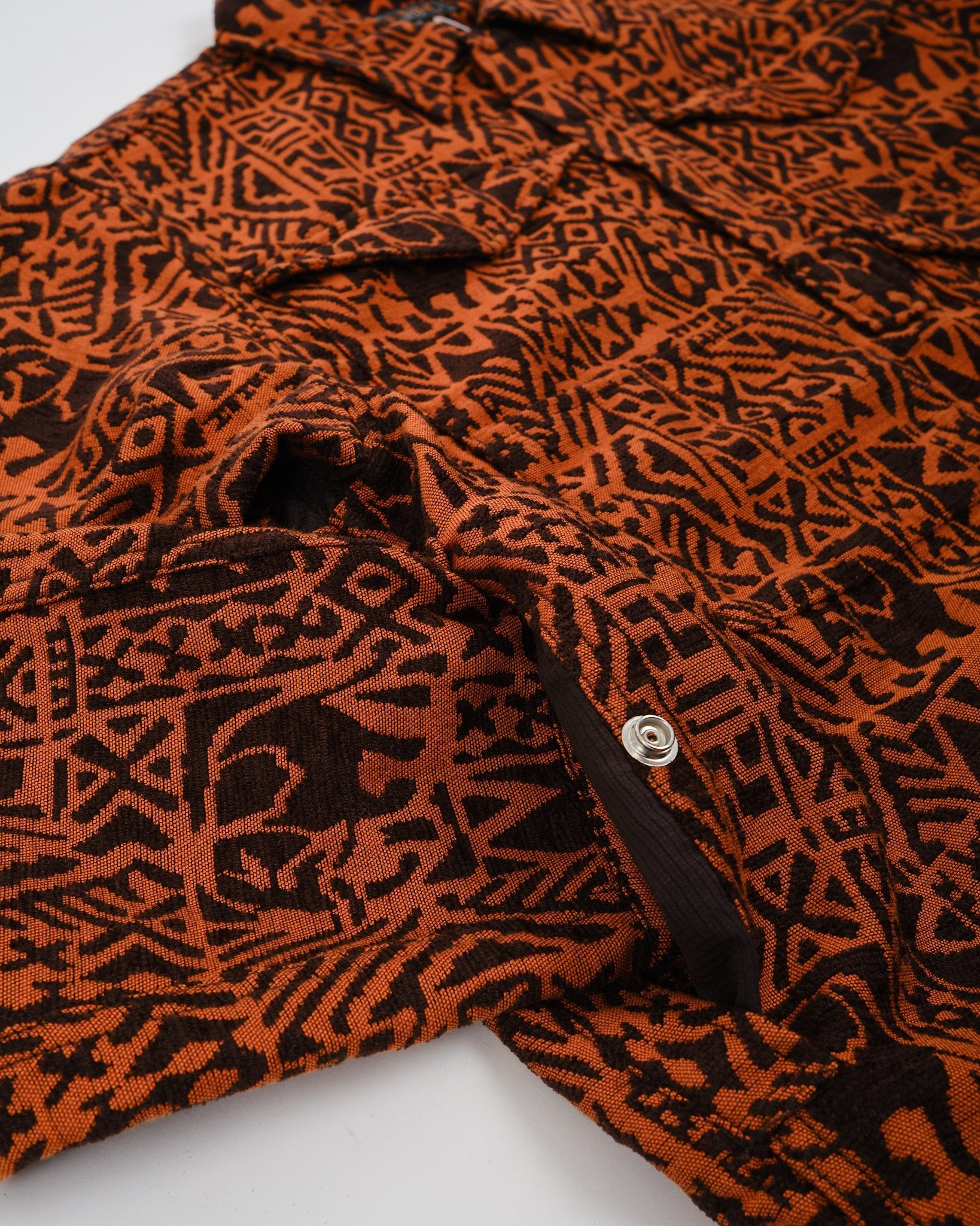Adventure Shirt Ⅲ African Batik Jacquard Orange - Meadow