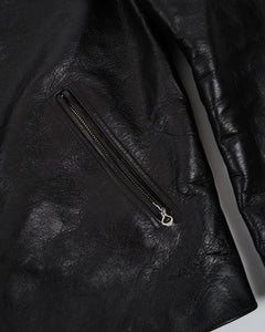 Alonzo Jacket ACJK019 Horsehide Black from Fine Creek Leathers - photo №5. New Jackets at meadowweb.com