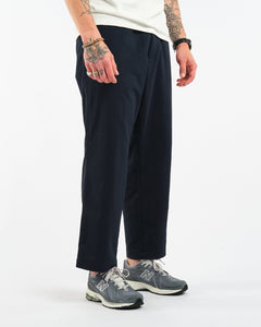 Alphadry Wide Easy Pants Navy from Nanamica - photo №3. New Trousers at meadowweb.com