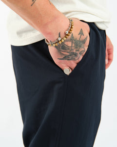 Alphadry Wide Easy Pants Navy from Nanamica - photo №8. New Trousers at meadowweb.com