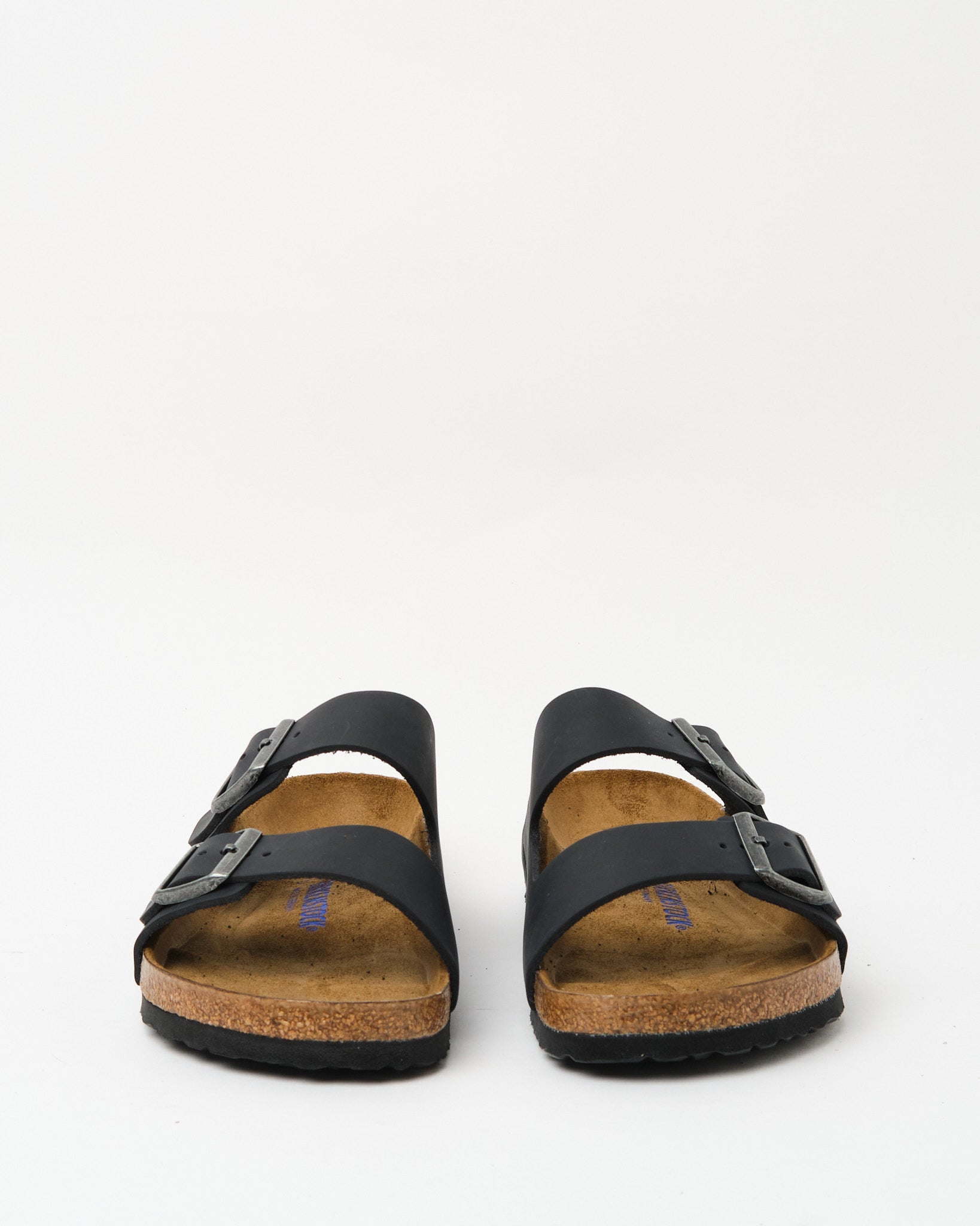 Arizona Soft Footbed Oiled Leather Black - Meadow