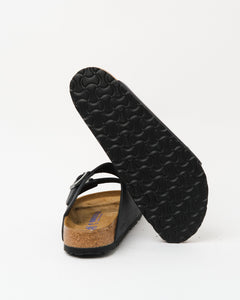 Arizona Soft Footbed Oiled Leather Black