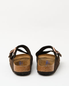 Arizona Soft Footbed Suede Mocca from Birkenstock - photo №5. New Footwear at meadowweb.com