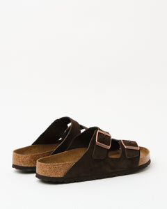 Arizona Soft Footbed Suede Mocca from Birkenstock - photo №4. New Footwear at meadowweb.com