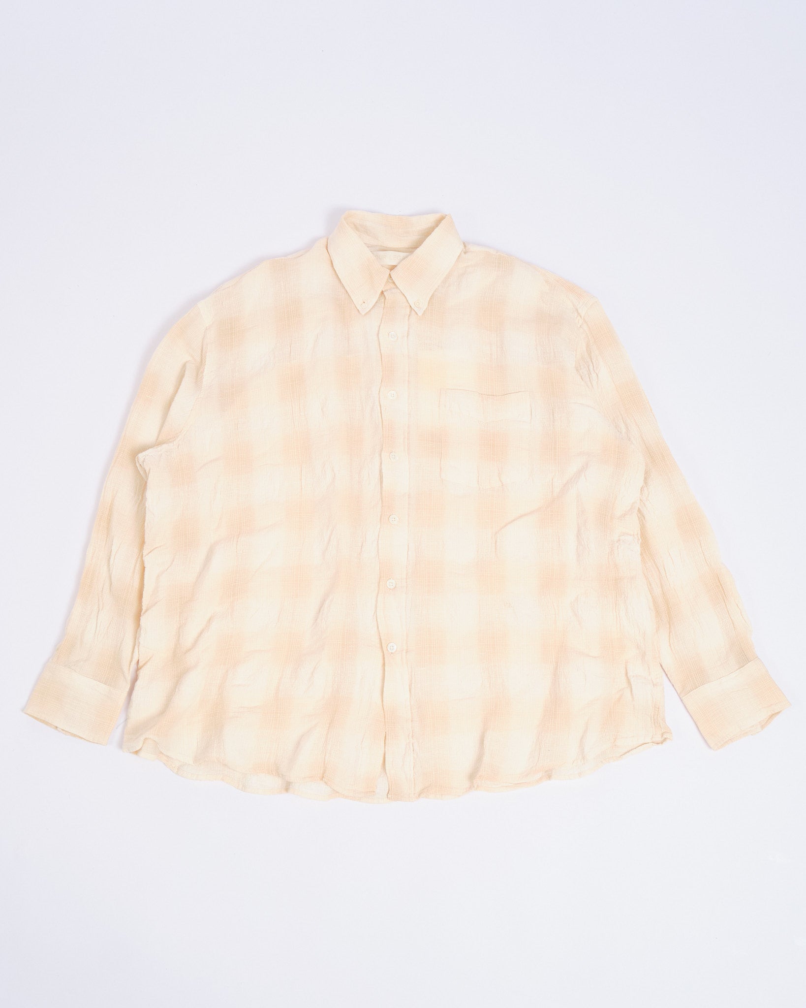 Borrowed BD Shirt Naturelle Spectral Check - Meadow