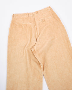 Borrowed Chino Washed Oat Cotton Linen Cord from Our Legacy - photo №2. New Trousers at meadowweb.com