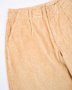 Borrowed Chino Washed Oat Cotton Linen Cord from Our Legacy - photo №4. New Trousers at meadowweb.com