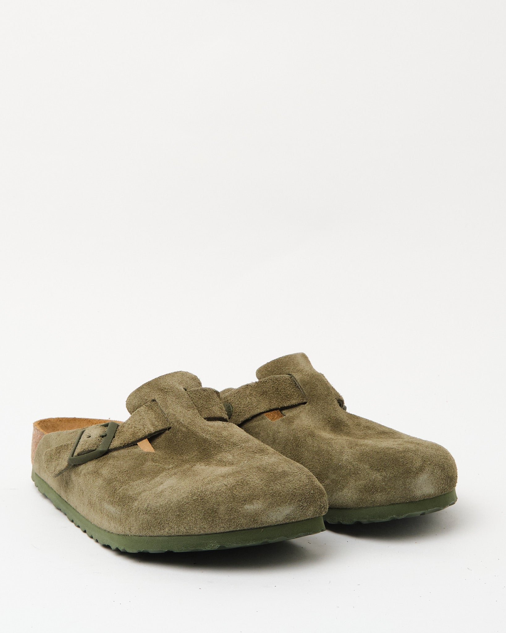 Boston Suede Leather Thyme - Meadow