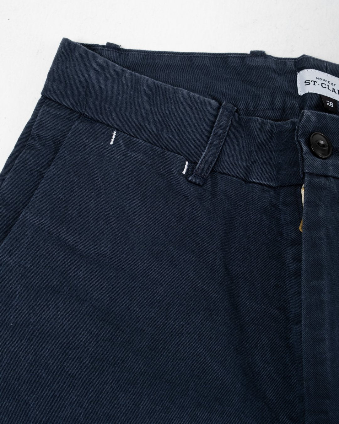 Briggs Trouser Navy Twill - Meadow