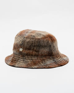 Bucket Hat Ament Check Mohair from Our Legacy - photo №1. New Headwear at meadowweb.com