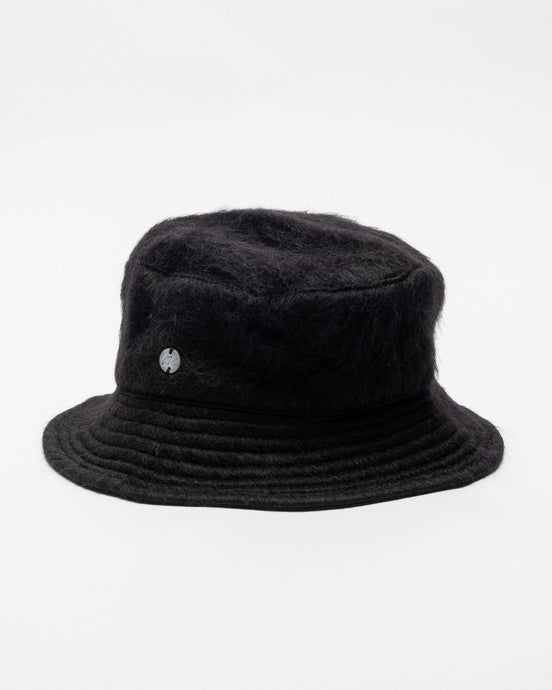 Bucket Hat Black Mohair - Meadow
