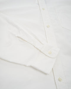 Button Down Wind Shirt White from Nanamica - photo №5. New Shirts at meadowweb.com