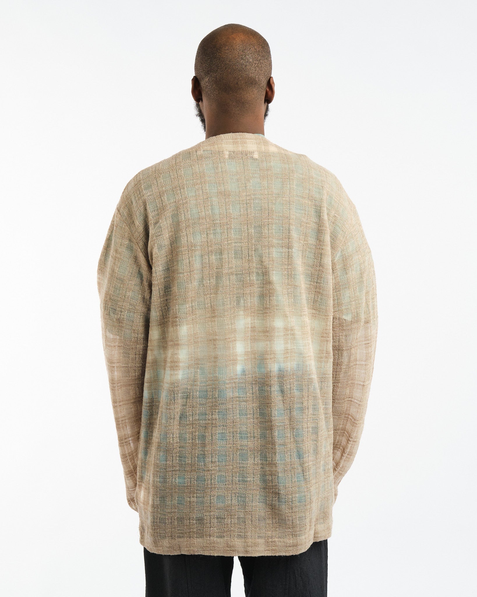 Cardigan Grey Disintegration Check by Our Legacy - Meadow