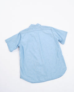 CHAMBRAY 60'S WORK SHIRT CHAMBRAY BLEACHED from orSlow - photo №6. New Shirts at meadowweb.com