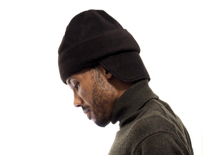 City Beanie Black from Found Feather - photo №5. New Headwear at meadowweb.com