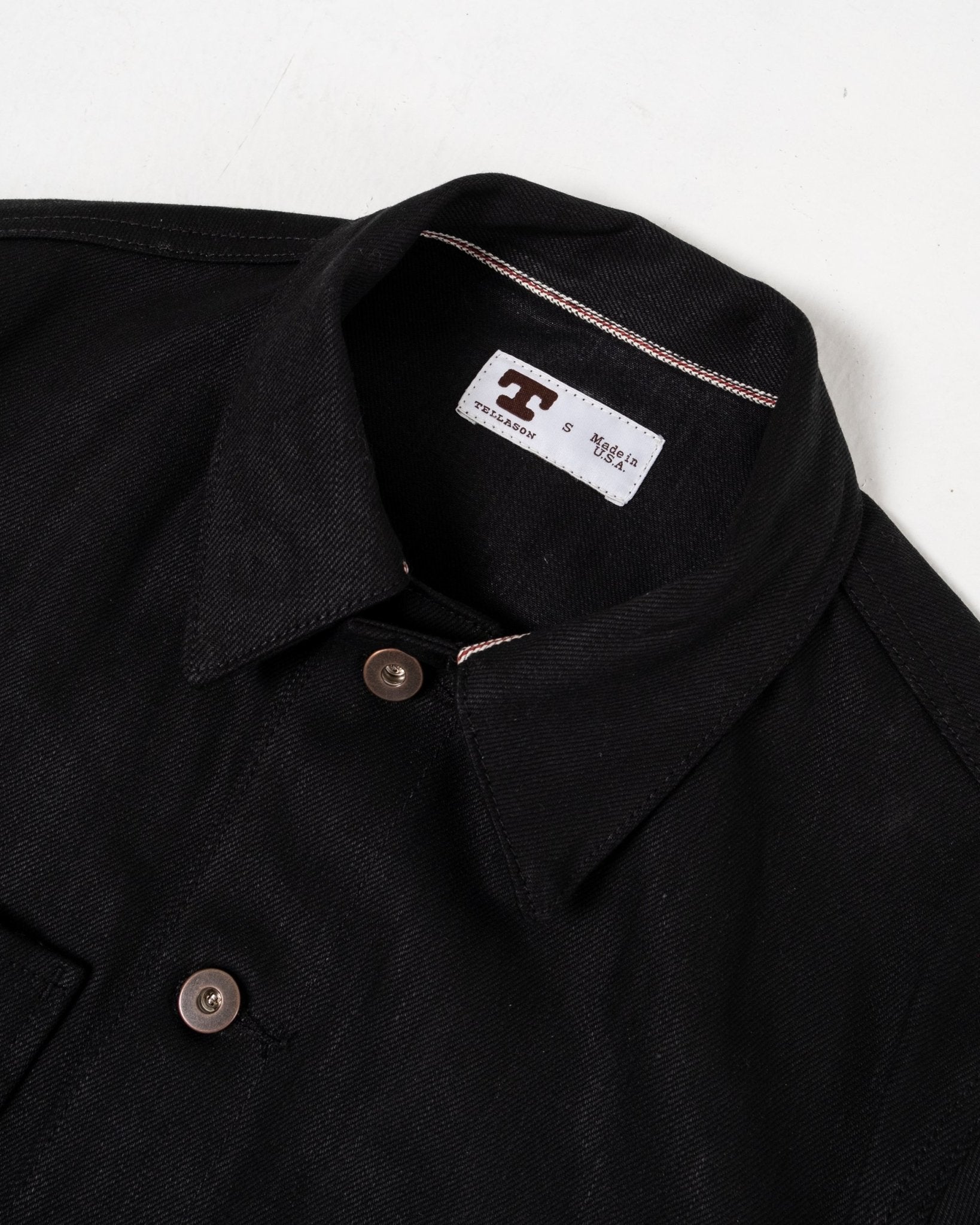Coverall Jacket 13.5 oz Black Selvage - Meadow