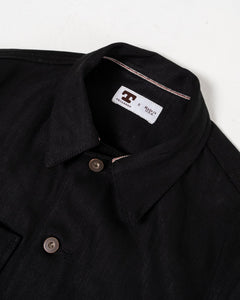 Coverall Jacket 13.5 oz Black Selvage from Tellason - photo №2. New Jackets at meadowweb.com