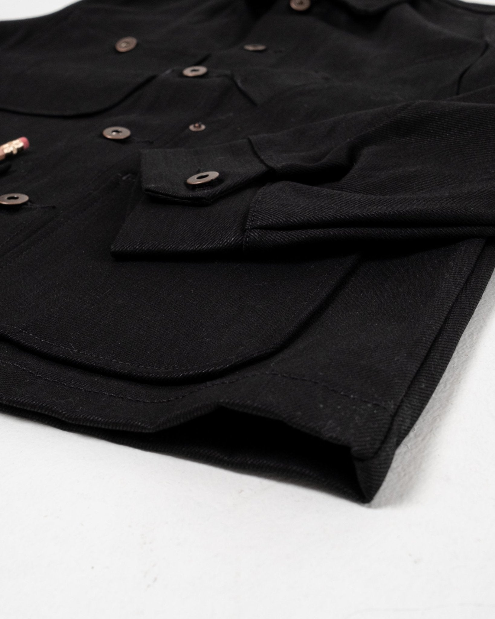 Coverall Jacket 13.5 oz Black Selvage - Meadow