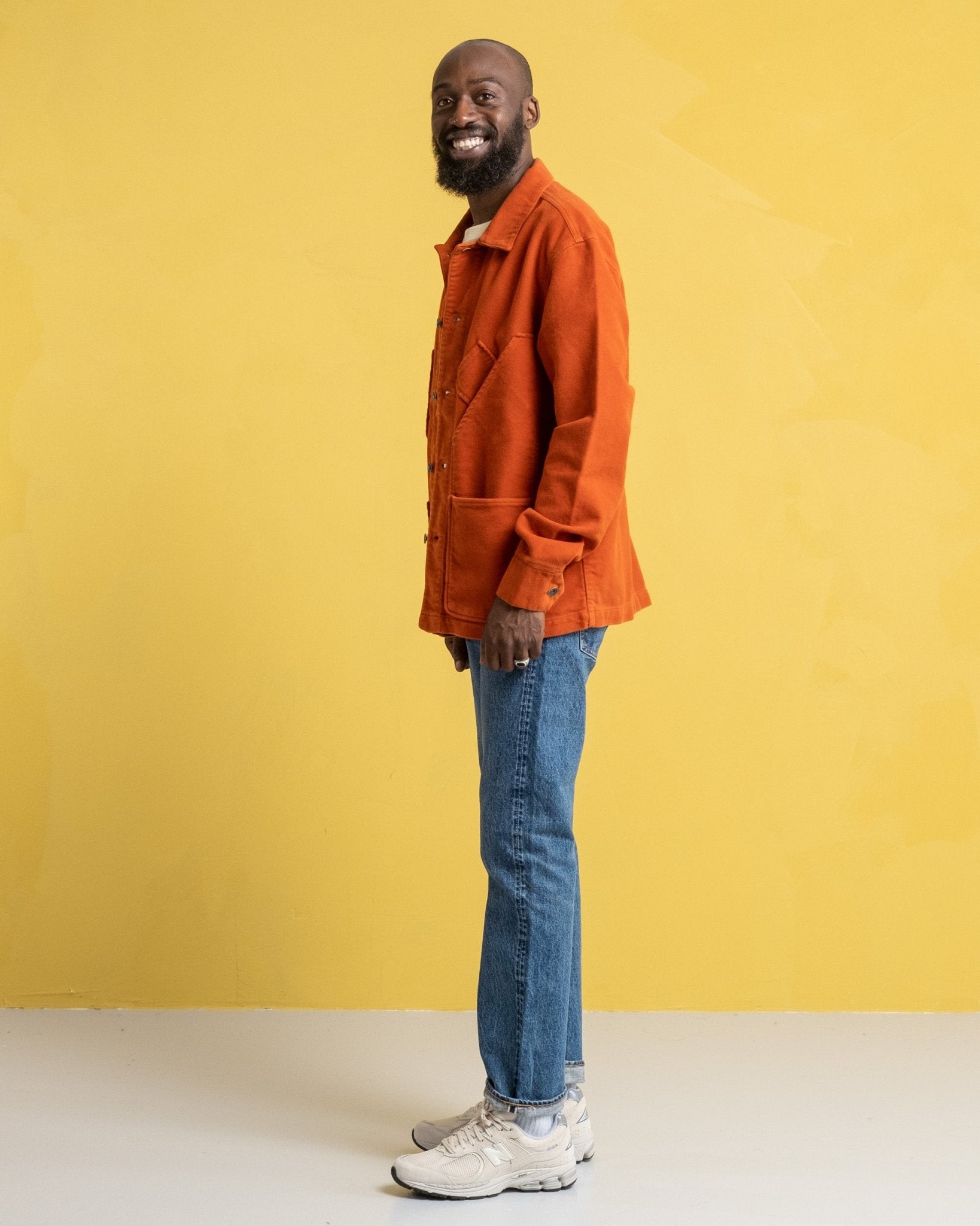 Coverall Jacket International Orange by Tellason - Meadow