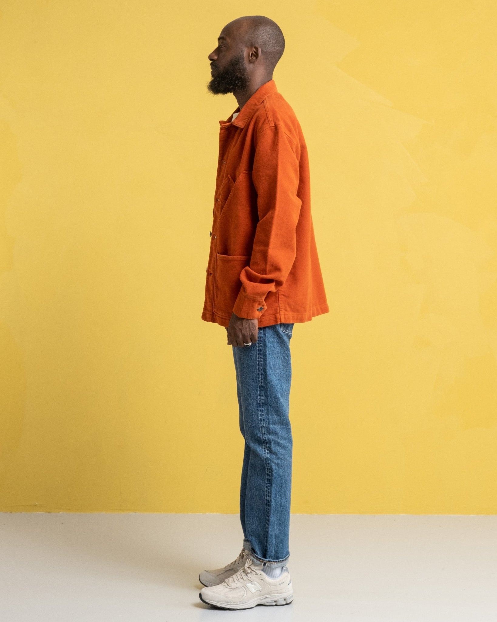 Coverall Jacket International Orange by Tellason - Meadow