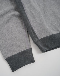 Crew Neck Sweat Heather Gray from Nanamica - photo №3. New Sweaters at meadowweb.com