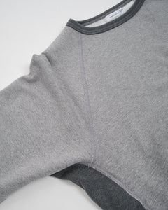 Crew Neck Sweat Heather Gray from Nanamica - photo №5. New Sweaters at meadowweb.com