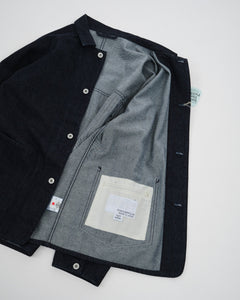 Denim Jacket Indigo from Nanamica - photo №10. New Jackets at meadowweb.com