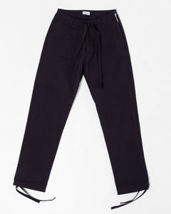 Drawstring Pant Navy Ripstop from House of St. Clair - photo №1. New Trousers at meadowweb.com