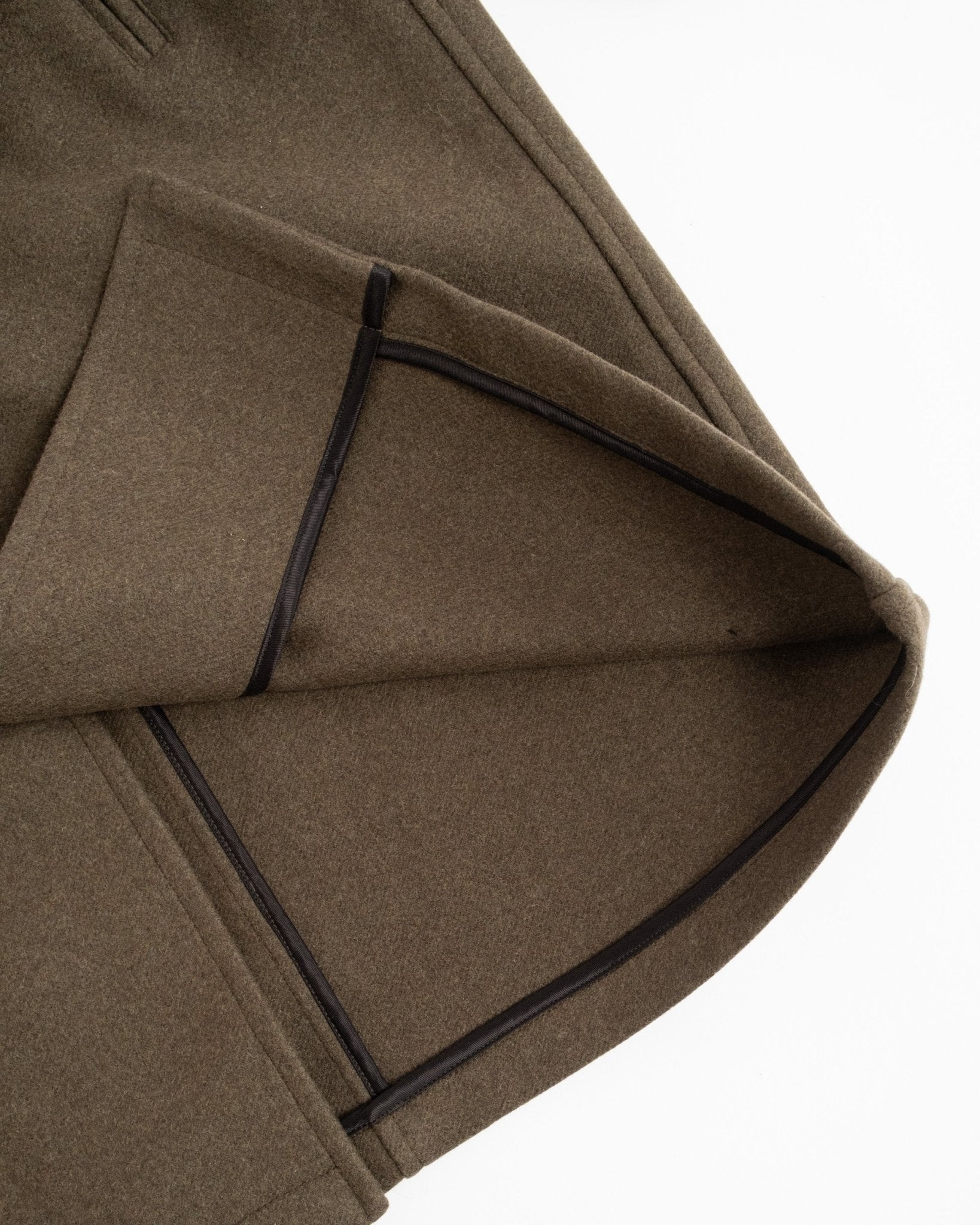 Duffle Moss Green Abbey Melton by Our Legacy - Meadow