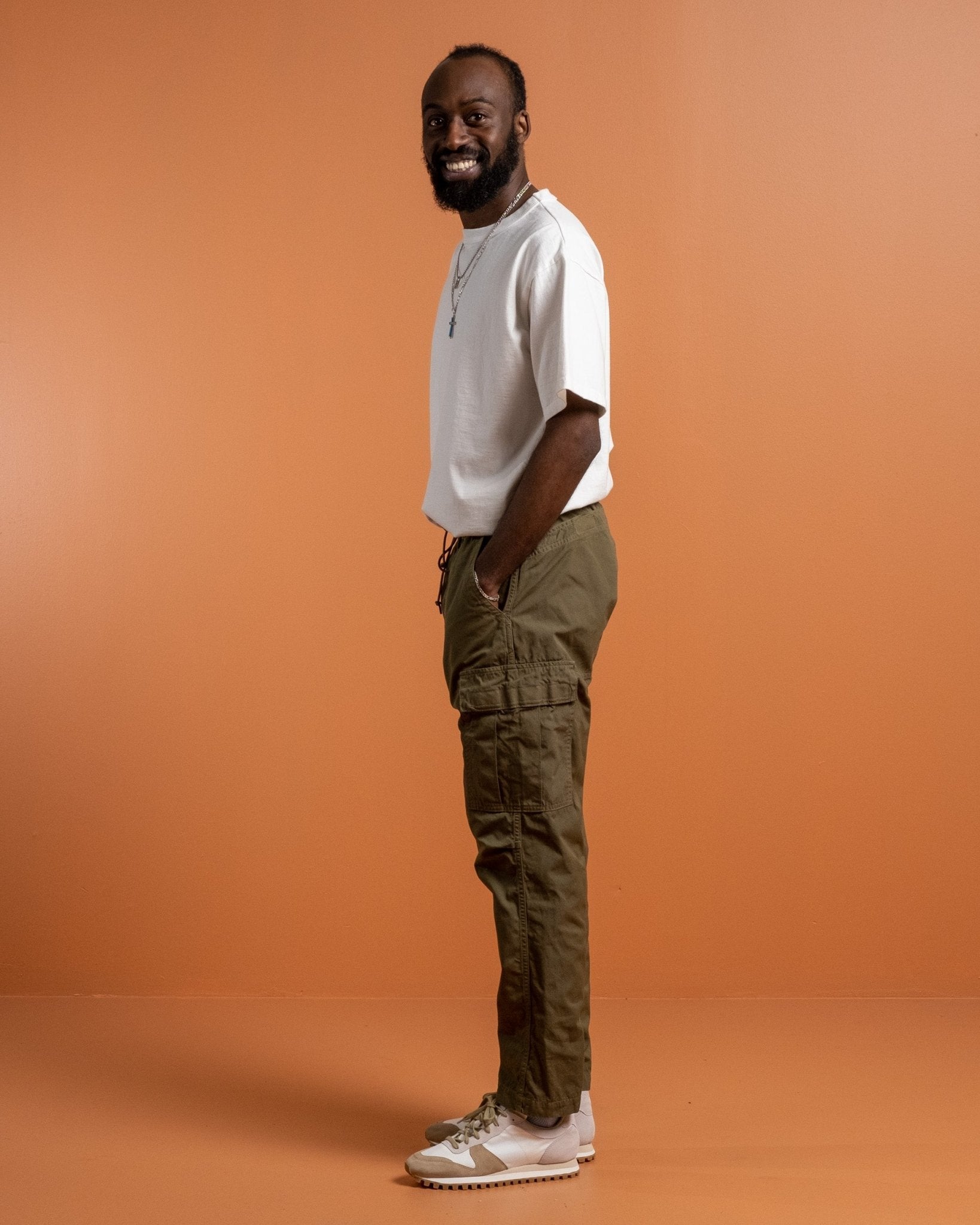 Easy Cargo Pants Army Green 76 - Meadow