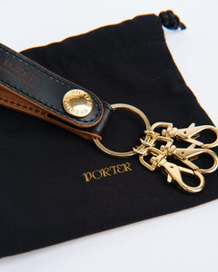Film Key Holder Black from Porter by Yoshida - photo №6. New Bags at meadowweb.com