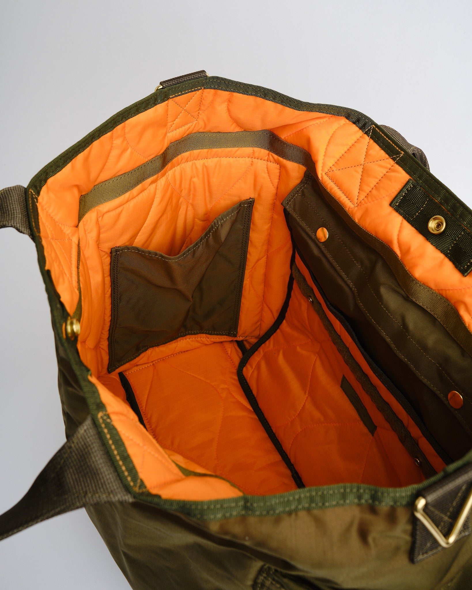 Force 2-Way Tote Bag Olive Drab by Porter by Yoshida - Meadow