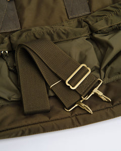 Force 2Way Duffle Bag Olive Drab from Porter by Yoshida - photo №14. New Bags at meadowweb.com
