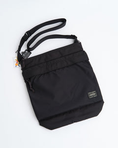Force Shoulder Bag Black from Porter by Yoshida - photo №1. New Bags at meadowweb.com