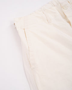 FRENCH WORK PANTS ECRU from orSlow - photo №6. New Trousers at meadowweb.com