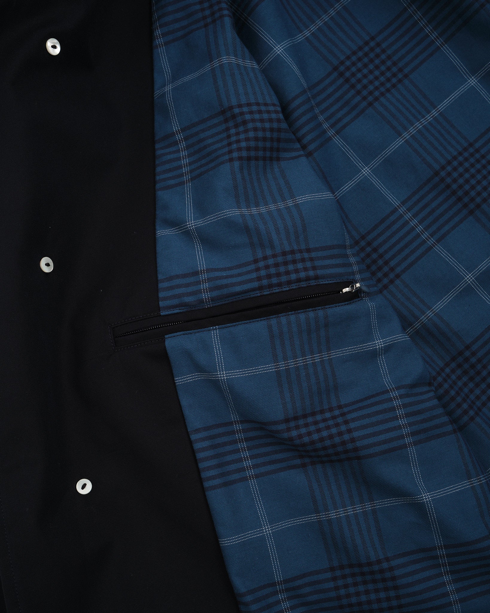 NANAMICA | GORE-TEX Balmacaan Coat Navy | MEADOW