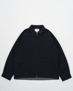 GORE TEX INFINIUM Windstopper Chino Crew Jacket Navy by Nanamica