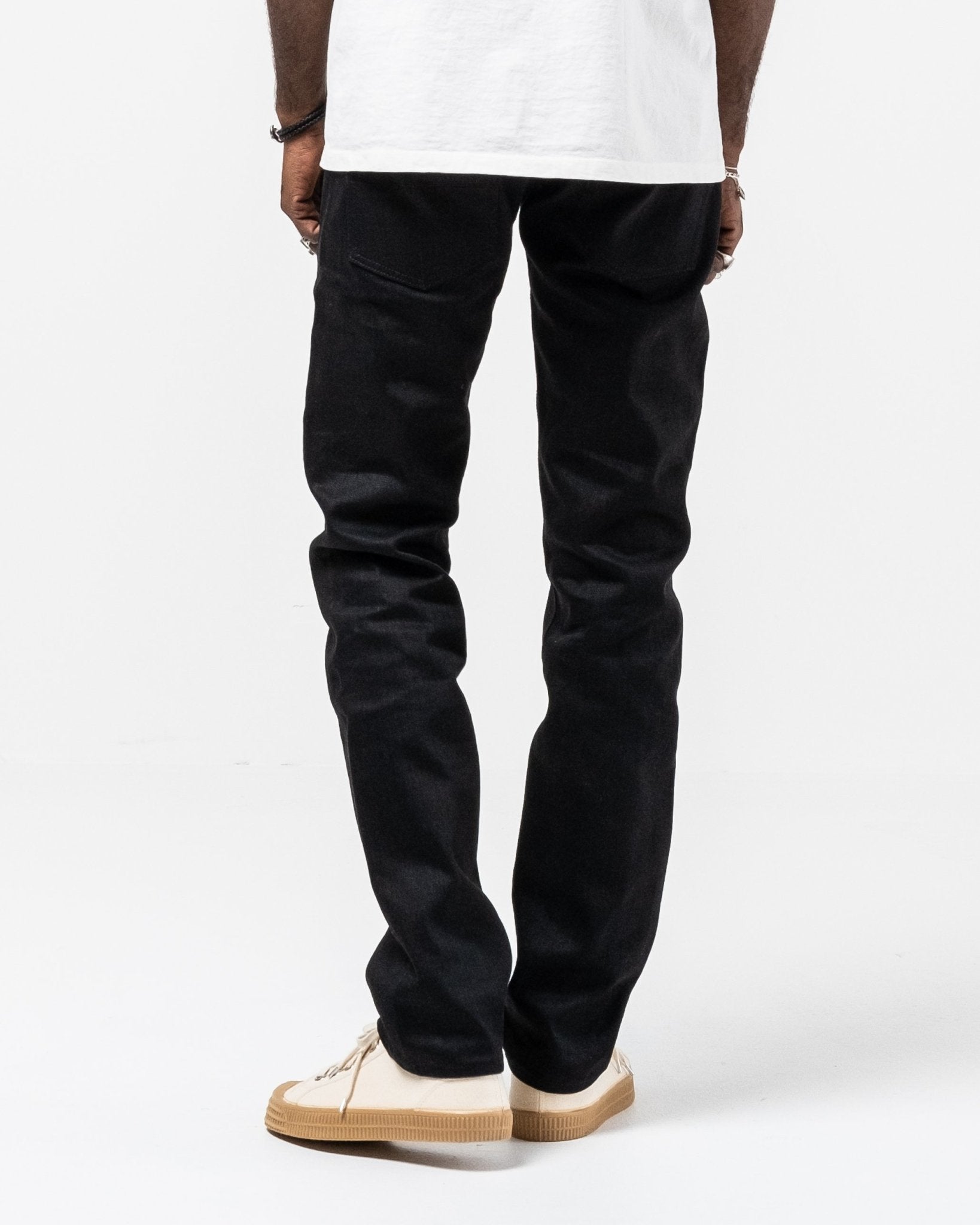 Edwin Jeans ED-55 Regular Tapered Selvedge Jeans - Black Rinsed - Clothing  from Fat Buddha Store UK