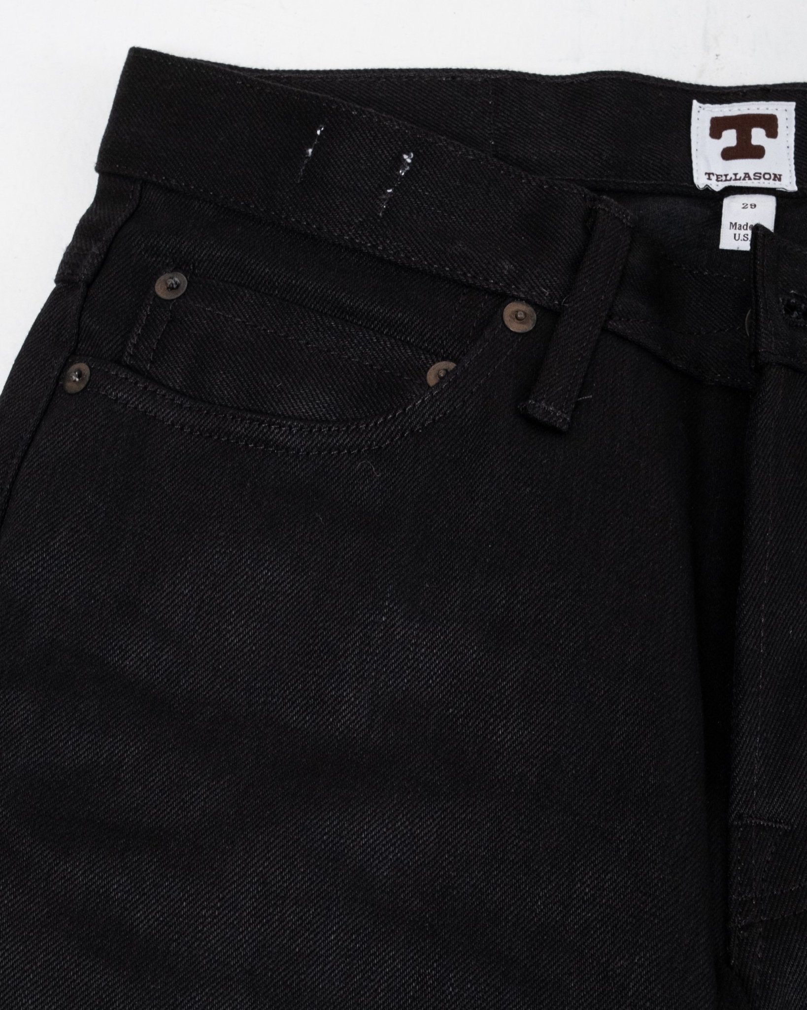 Gustave 13.5 oz Black Selvage Jeans - Meadow