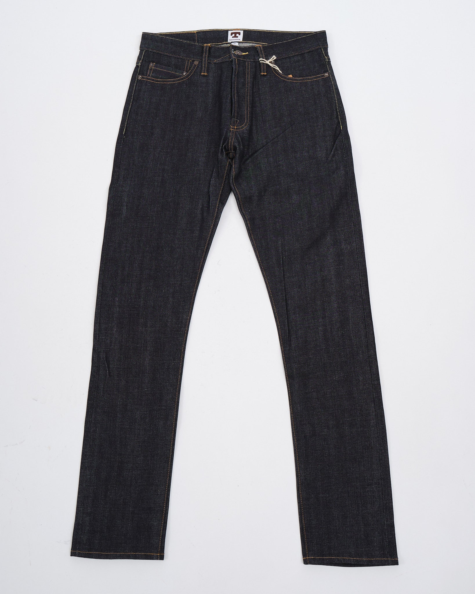 TENDERLOIN スカジャン ELGIN MID RISE SLIM TAPERED SELVEDGE JEANS