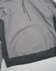 Hooded Pullover Sweat Heather Gray from Nanamica - photo №2. New Hoodies at meadowweb.com