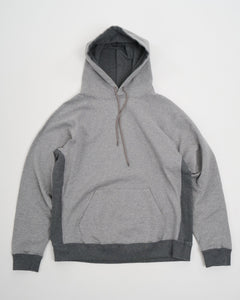 Hooded Pullover Sweat Heather Gray from Nanamica - photo №1. New Hoodies at meadowweb.com