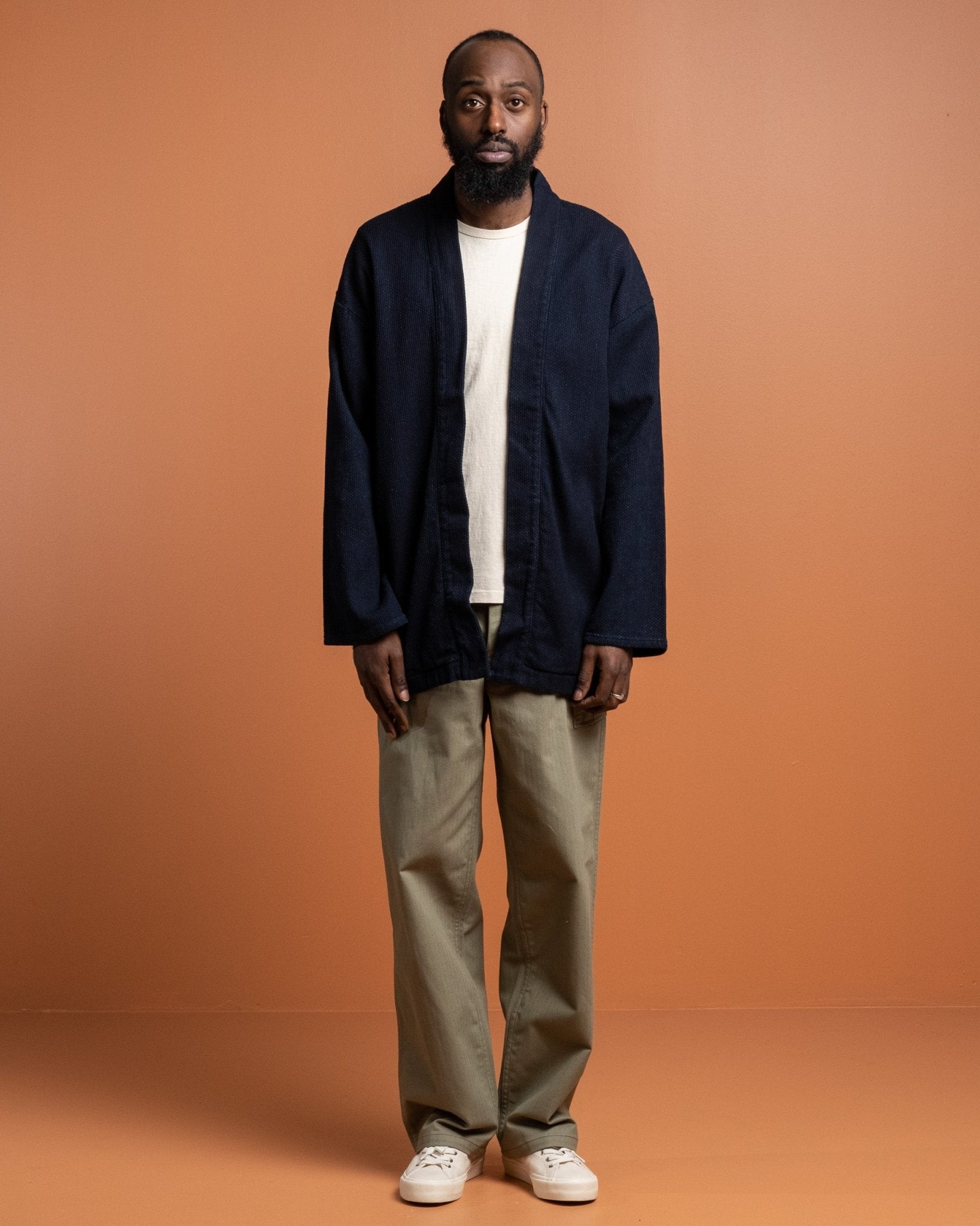 J692951 Sashiko Haori Indigo by Japan Blue Jeans - Meadow