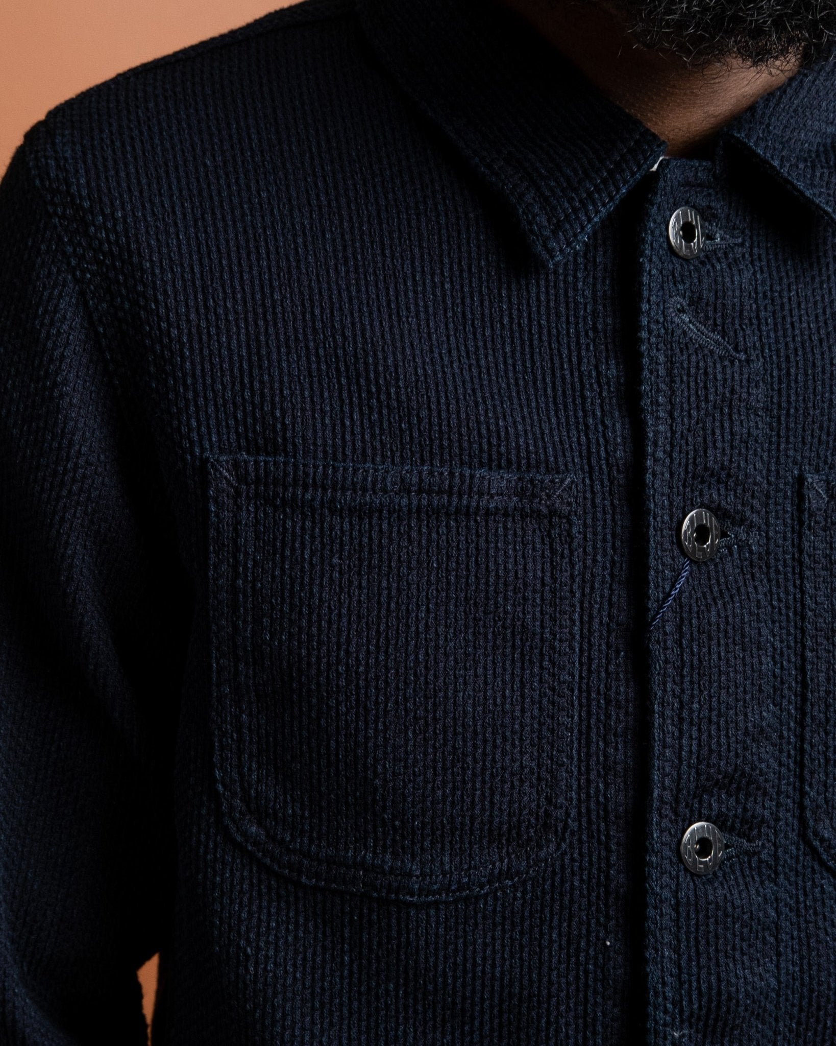 J7029J03 Sashiko Coverall Indigo by Japan Blue Jeans - Meadow