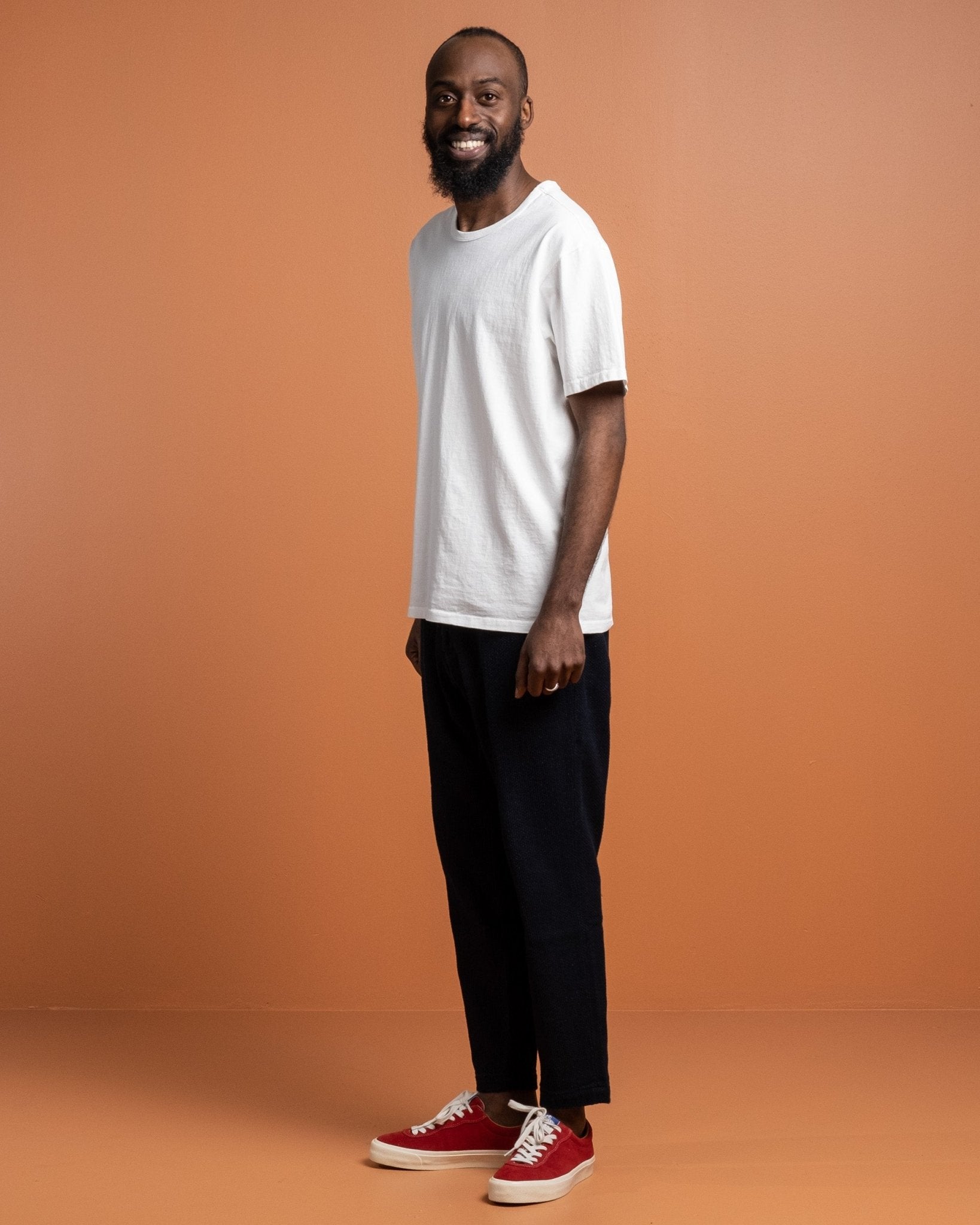 JBPT10043A Sashiko Easy Tapered Pants by Japan Blue Jeans - Meadow