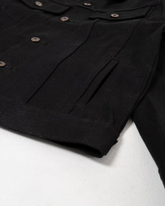 Jean Jacket 13.5 oz Black Selvage from Tellason - photo №6. New Jackets at meadowweb.com