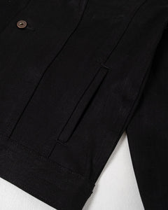 Jean Jacket 13.5 oz Black Selvage from Tellason - photo №4. New Jackets at meadowweb.com