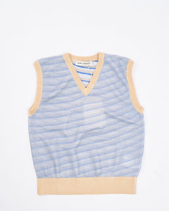 KNITTED VEST Cartoon Static Stripe from Our Legacy - photo №1. New Vests at meadowweb.com