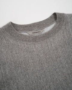 KODENSHI Sweat Shirt Heather Gray from Nanamica - photo №2. New Sweaters at meadowweb.com